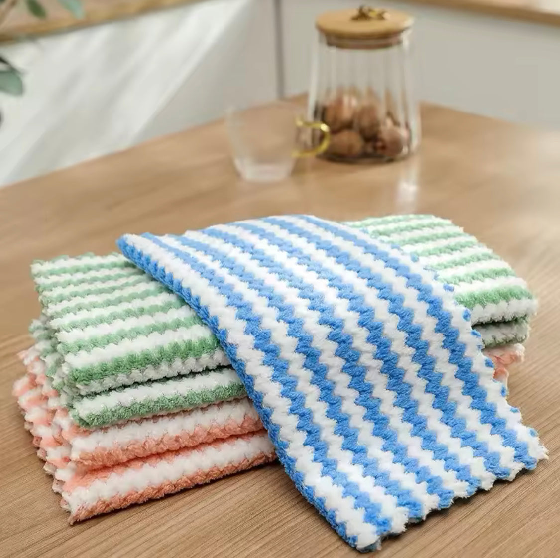 Set Of 3 Superfine Fiber Kitchen Dishwashing Cloth, Water Absorbent Cleaning Cloth, Multipurpose Household Cleaning Tools Set Of 3 Superfine Fiber Kitchen Dishwashing Cloth, Water Absorbent Cleaning Cloth, Multipurpose Household Cleaning Tools